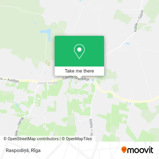 Raspodiņš map