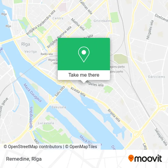 Remedine map