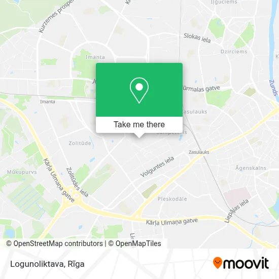 Logunoliktava map