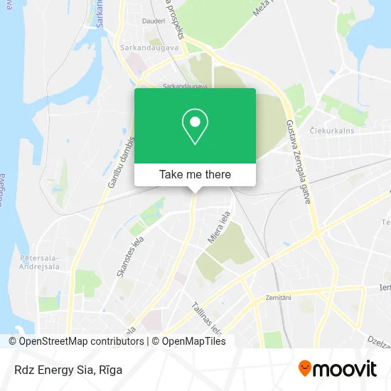 Rdz Energy Sia map