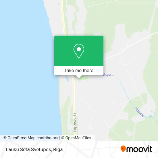 Lauku Seta Svetupes map