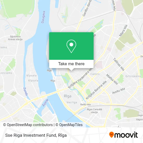 Sse Riga Investment Fund map