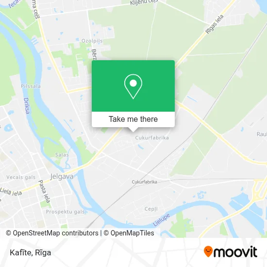 Kafīte map