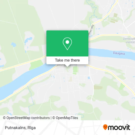 Putnakalns map