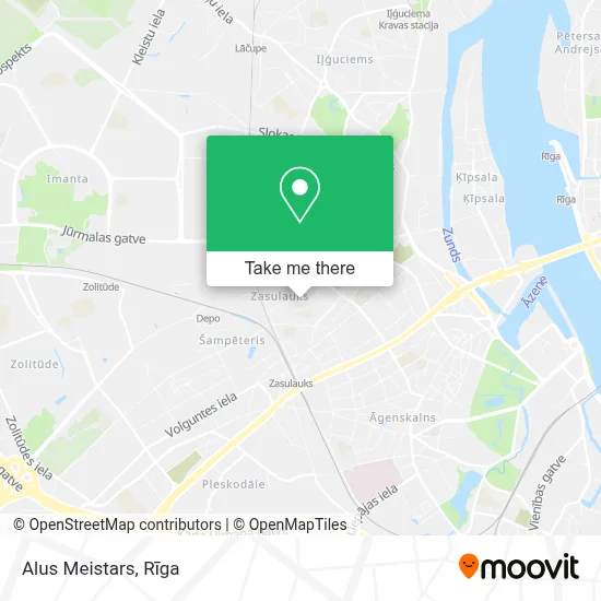 Alus Meistars map