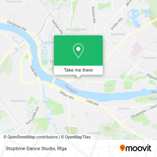 Stoptime Dance Studio map