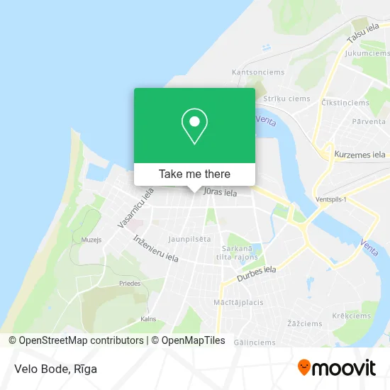 Velo Bode map