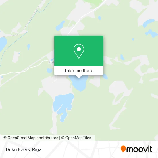 Duku Ezers map