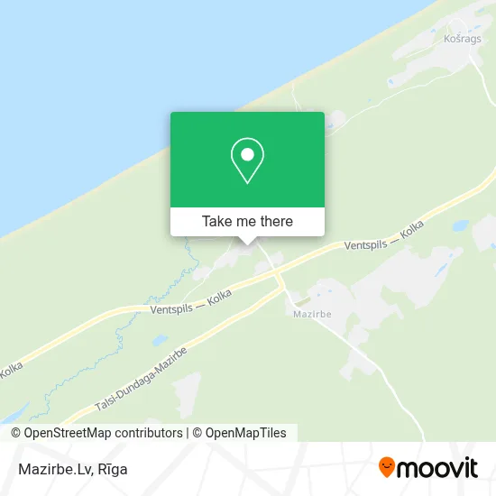 Mazirbe.Lv map