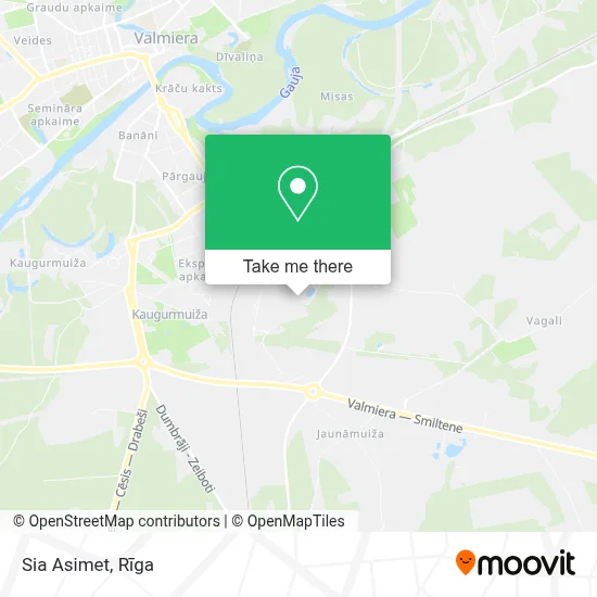 Sia Asimet map