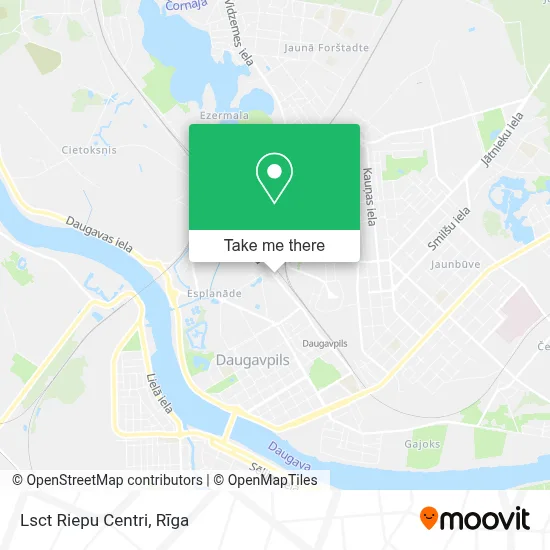 Lsct Riepu Centri map