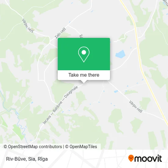 Riv-Būve, Sia map