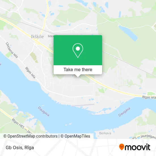 Gb Osis map