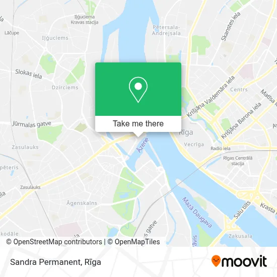 Sandra Permanent map