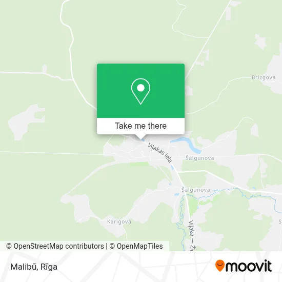 Malibū map