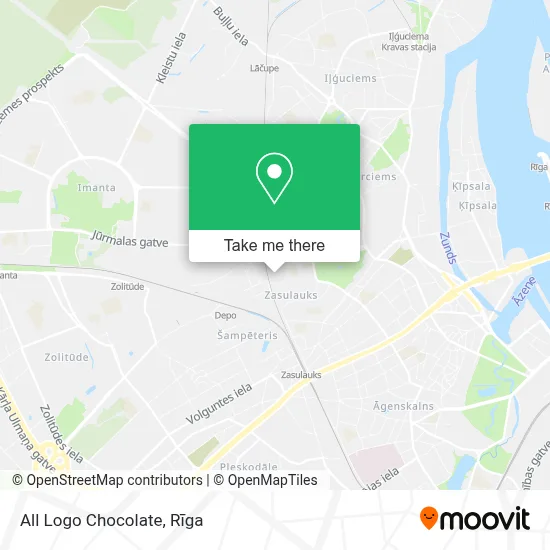 All Logo Chocolate map