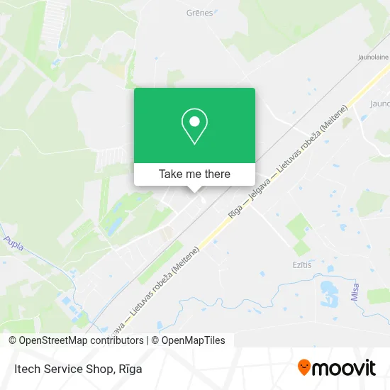 Itech Service Shop map