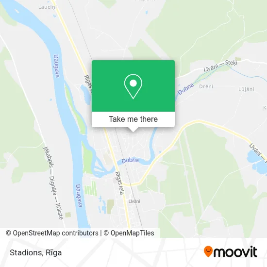 Stadions map