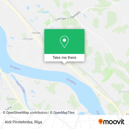 Aldi Pirotehnika map