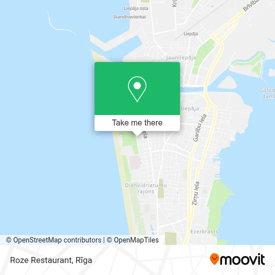 Roze Restaurant map