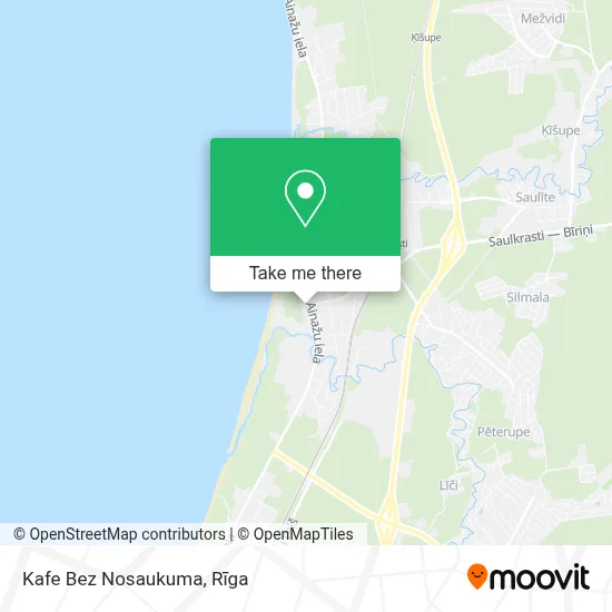 Kafe Bez Nosaukuma map