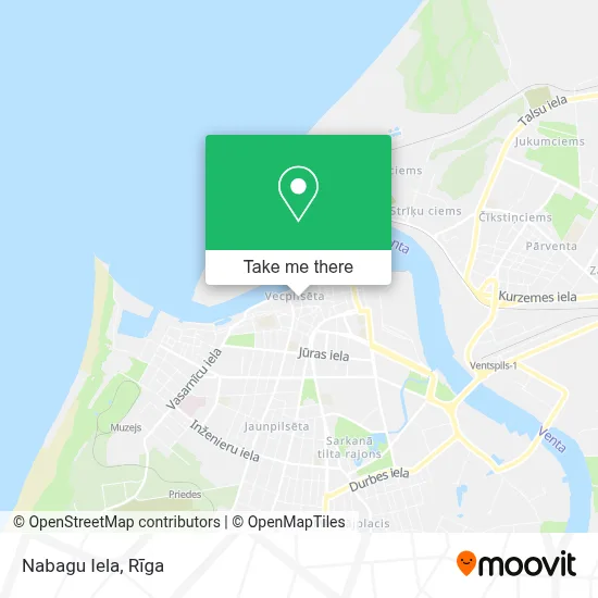 Nabagu Iela map