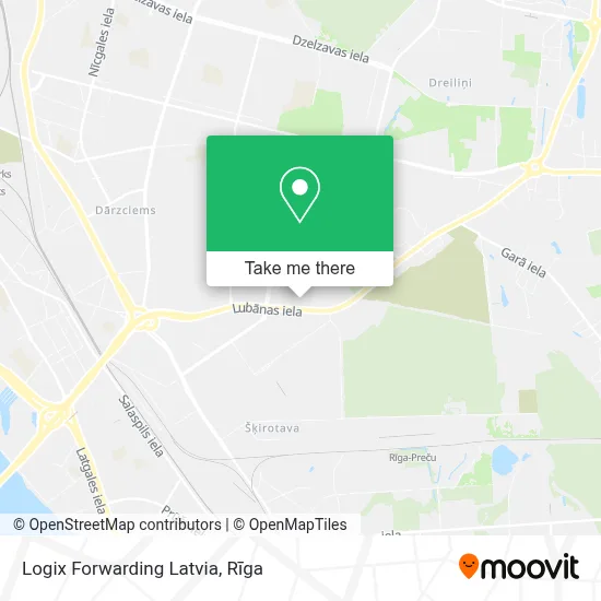 Logix Forwarding Latvia map