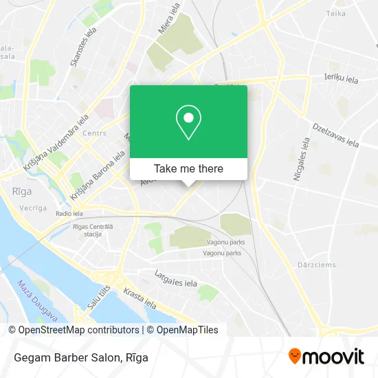Gegam Barber Salon map