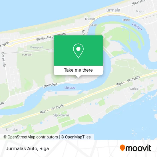 Jurmalas Auto map