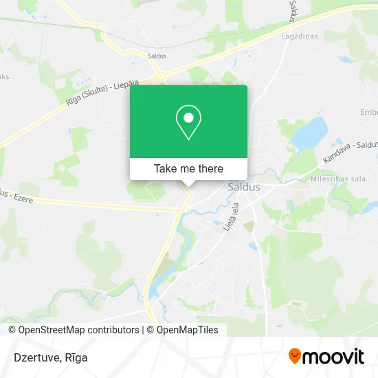 Dzertuve map