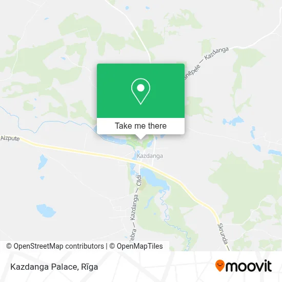 Kazdanga Palace map