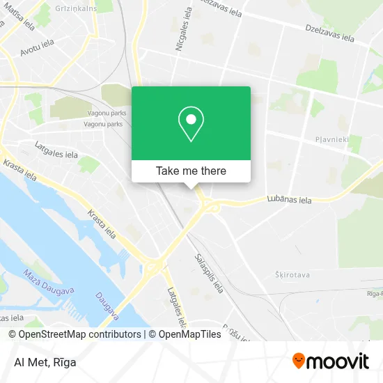 Al Met map