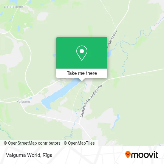 Valguma World map