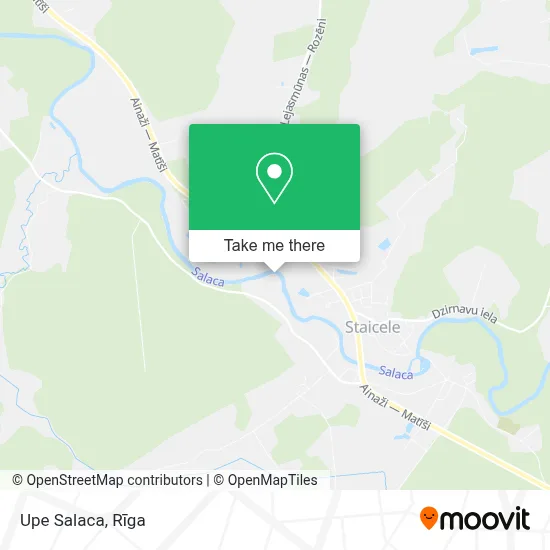 Upe Salaca map