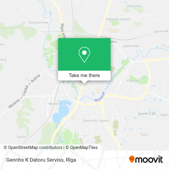 Genrihs K Datoru Serviss map