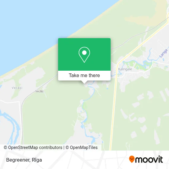 Begreener map