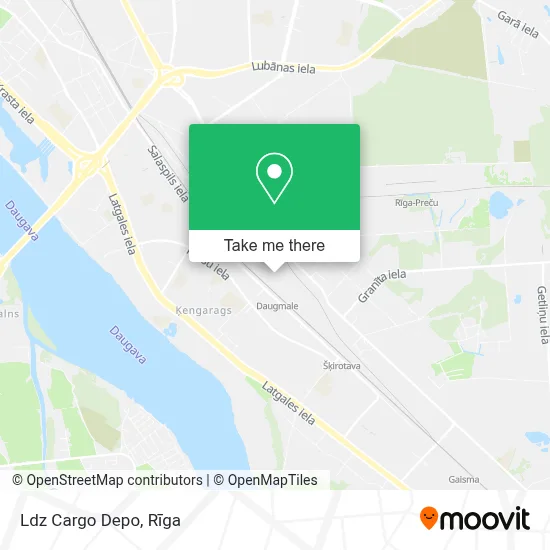 Ldz  Cargo  Depo map