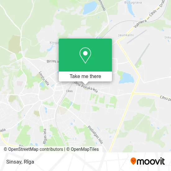 Sinsay map