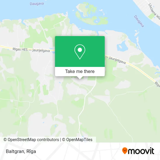 Baltgran map