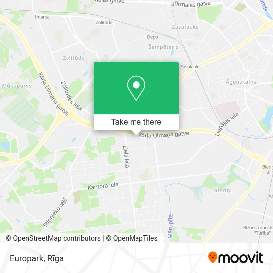 Europark map