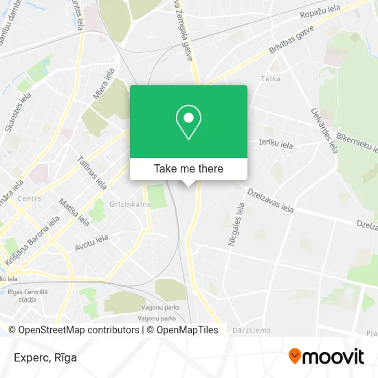Experc map