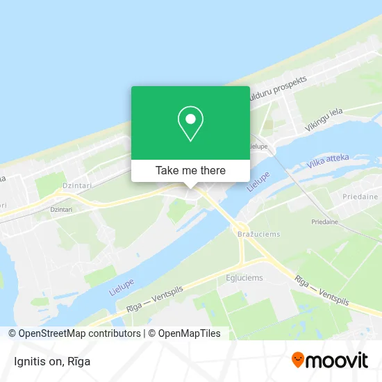 Ignitis on map