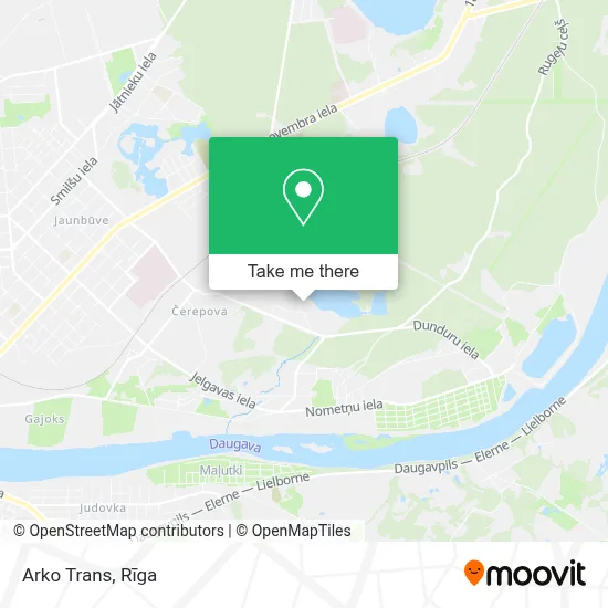 Arko Trans map