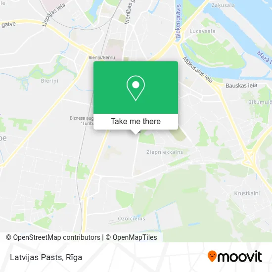 Latvijas Pasts map