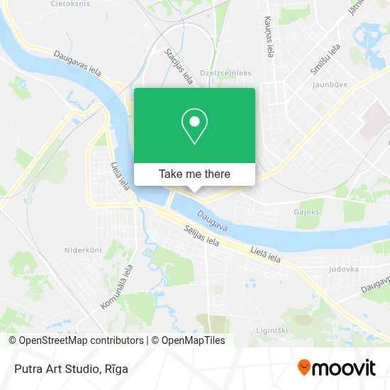 Putra Art Studio map
