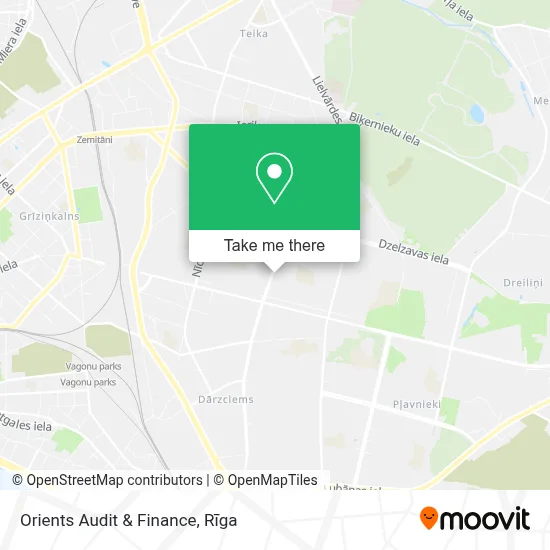 Orients Audit & Finance map