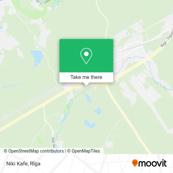 Niki Kafe map