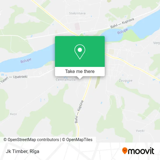 Jk Timber map