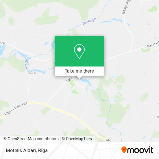 Motelis Aldari map