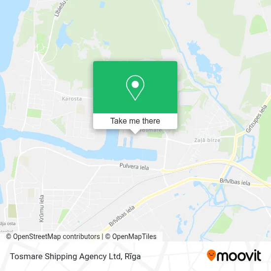 Tosmare Shipping Agency Ltd map
